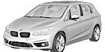 BMW F45 P15AE Fault Code